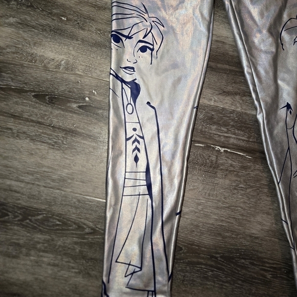 Justice Girls Black Stretch‎ Leggings Size 10. In great condition - Picture 4 of 10